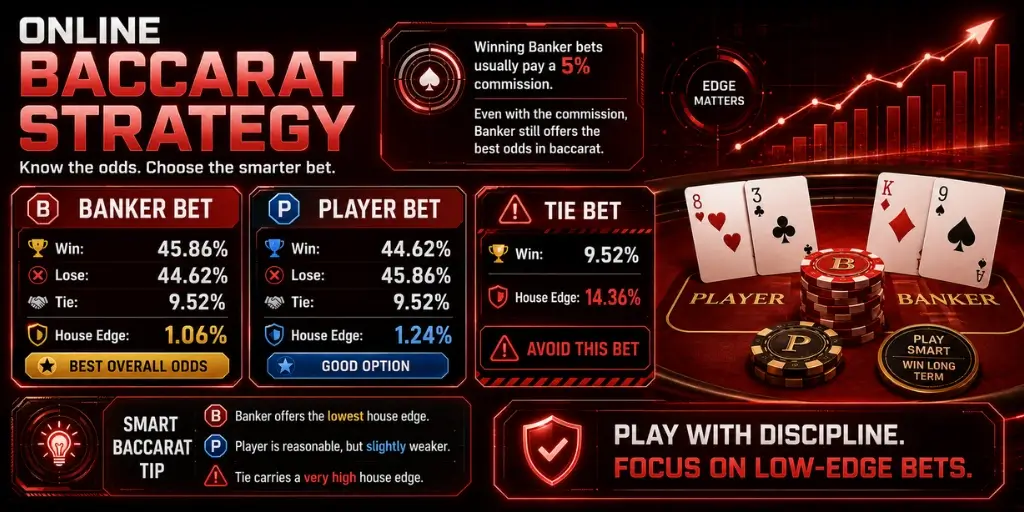 Baccarat Flat Betting Strategy