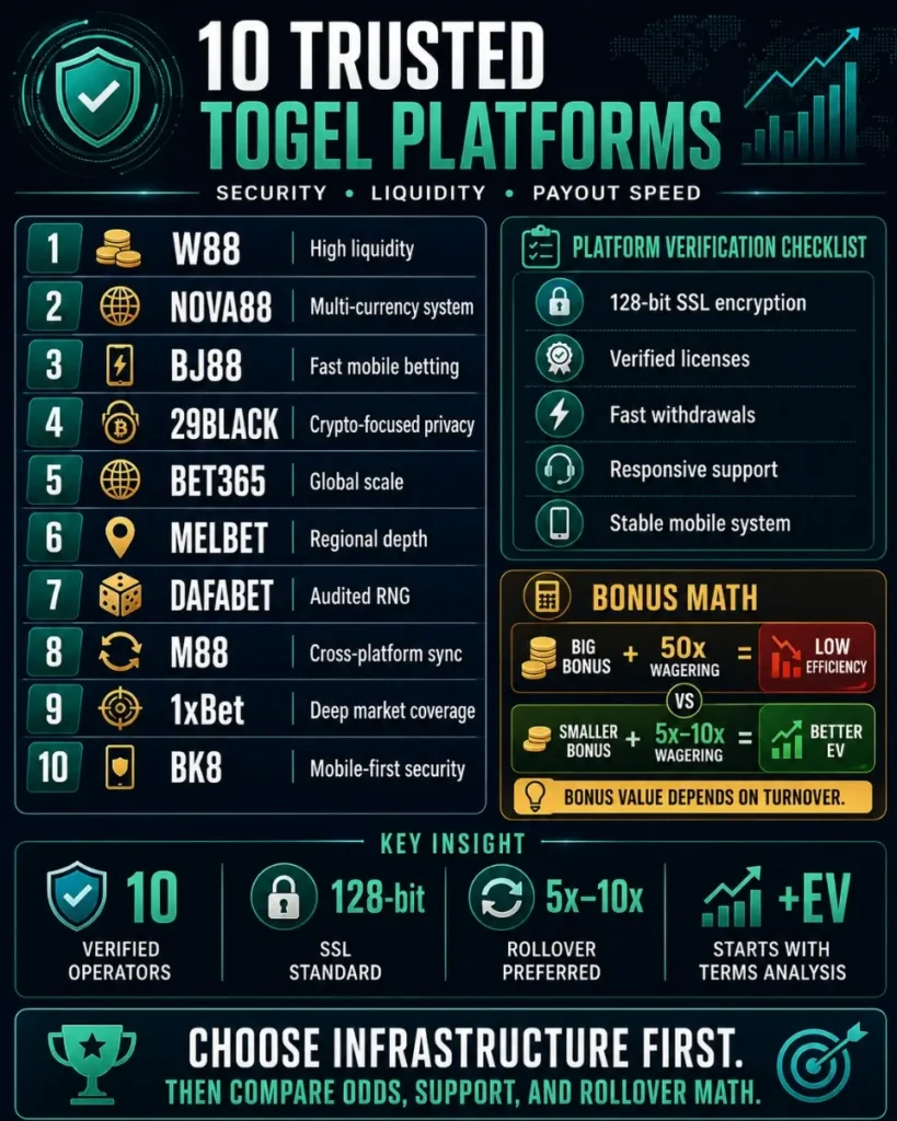 10 situs togel terpercaya
