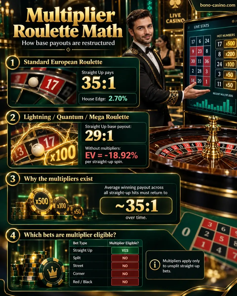 Multiplier Roulette Math Distribution