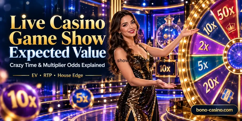 live casino game show expected value